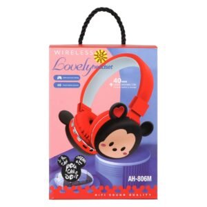 Ecouteurs sans fil enfant mickey - Hermy Electro Tunisie Ecouteurs sans fil enfant mickey Écouteurs sans fil – Lovely Head phone – AH-806M – Rouge Compatible avec tous les types de téléphones, ordinateurs portables et ordinateurs. Ils se connectent en Bluetooth