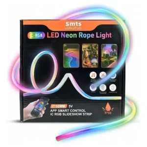 Cinta Led De Neón Rgb Musical Ip68