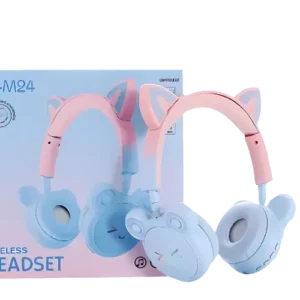 Wireless Headset Cat KT-M24 - Hermy Electro Tunisie Wireless Headset Cat KT-M24